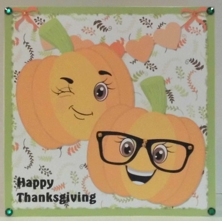 THANKSGIVING PUMPKINS by Hazel Underwood