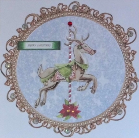 Decorative Christmas plates 3 by Hazel Underwood