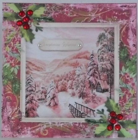 Cabin In The Snow 2 by Hazel Underwood