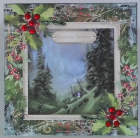 Cabin In The Snow 4 by Hazel Underwood