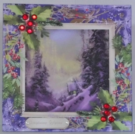 Cabin In The Snow 5 by Hazel Underwood