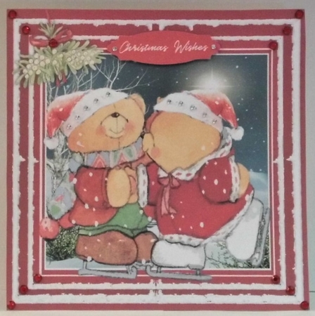 4, Lovely Teddy Fronts and Inserts by Hazel Underwood