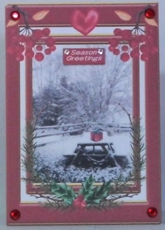 Christmas Scene,  by Hazel Underwood