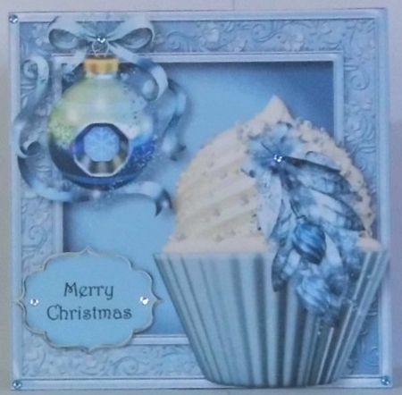 Bling Christmas Cupcake Bumper Kit by Hazel Underwood