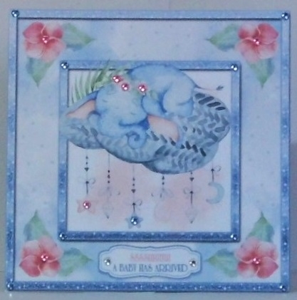 Elephants Always Remember Card Topper Set - Design 4 by Hazel Underwood