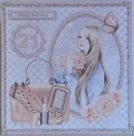 Glamorous bumper kit - Decoupage & Inserts  by Hazel Underwood
