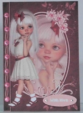 Sweet Little Bows and Lace Fashion Reflection by Hazel Underwood
