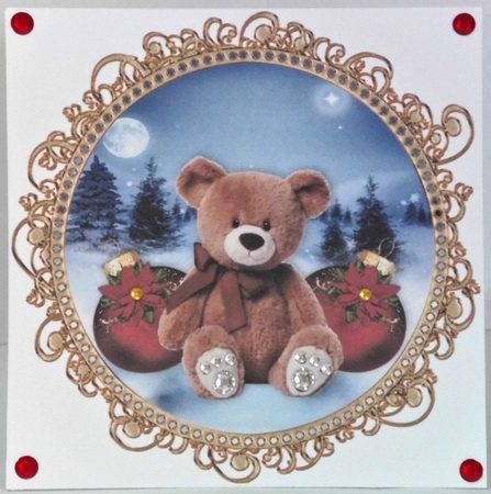 Christmas/Winter Teddy Toppers by Hazel Underwood