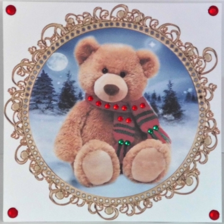 Christmas/Winter Teddy Toppers by Hazel Underwood