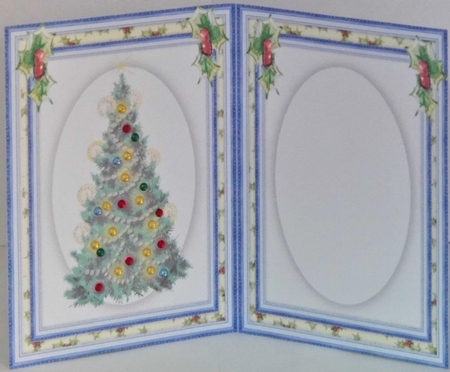 A5 Blank Christmas Insert by Hazel Underwood