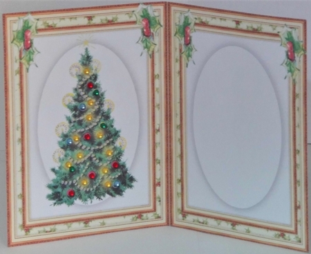 A5 Blank Christmas Insert by Hazel Underwood