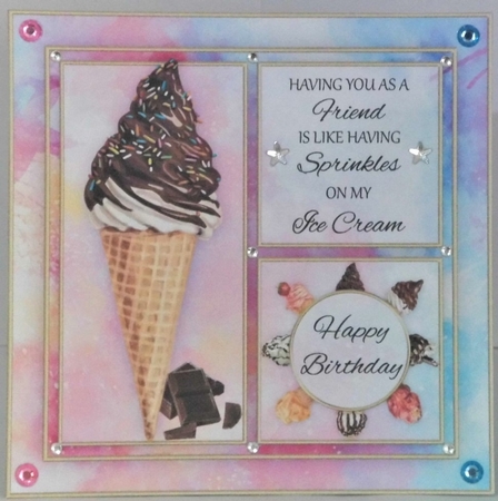 Sprinkles On Ice Cream by Hazel Underwood
