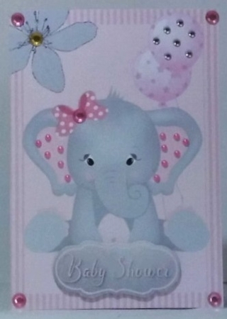 Baby Shower Quick Card by Hazel Underwood