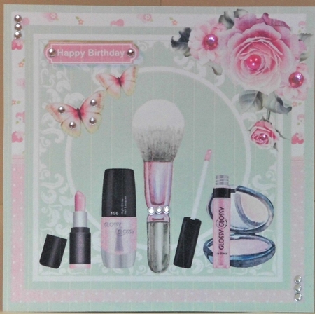 Modern girl bumper kit - Decoupage & Inserts by Hazel Underwood