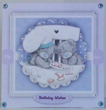 Bake-a-Cake ted by Hazel Underwood