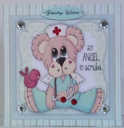 An Angel In Scrubs  by Hazel Underwood