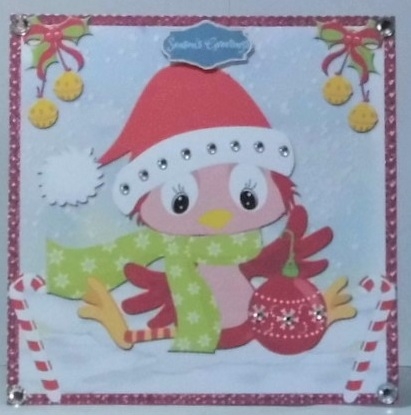 Little Red Bird 1 by Hazel Underwood