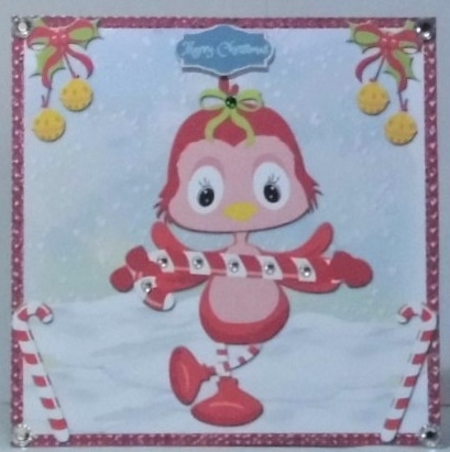 Little Red Bird 4 by Hazel Underwood