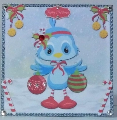 Little Blue Bird 4 by Hazel Underwood
