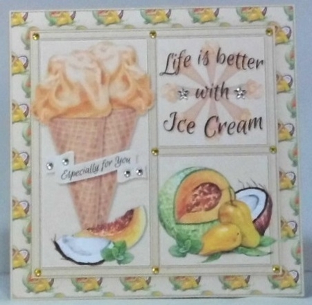 Life is Better With ice Cream Mini Kit by Hazel Underwood