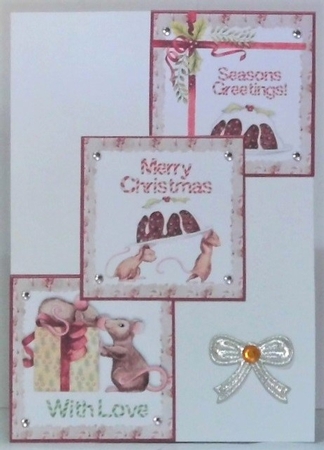 6 Cute Christmas toppers by Hazel Underwood