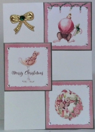 6 cute xmas toppers set 2 by Hazel Underwood
