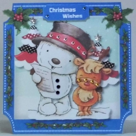 Caroling Duo  by Hazel Underwood
