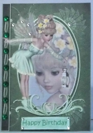 Flower Fairy Fashion Reflection by Hazel Underwood