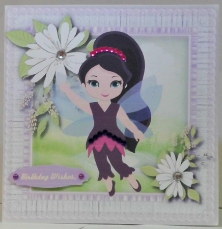 Beautiful Flower Fairy 3 by Hazel Underwood