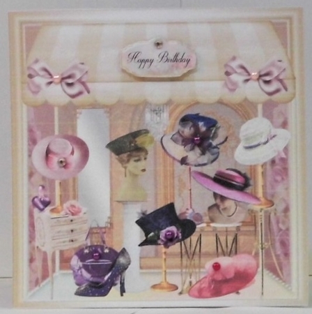 The Millinery Shop Mini Page Kit by Hazel Underwood