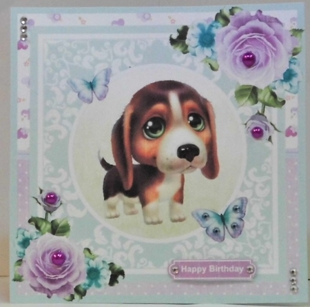 Sweet animals bumper kit - Decoupage & Inserts by Hazel Underwood