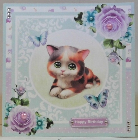 Sweet animals bumper kit - Decoupage & Inserts by Hazel Underwood