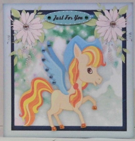 Beautiful Orange  Unicorn  by Hazel Underwood