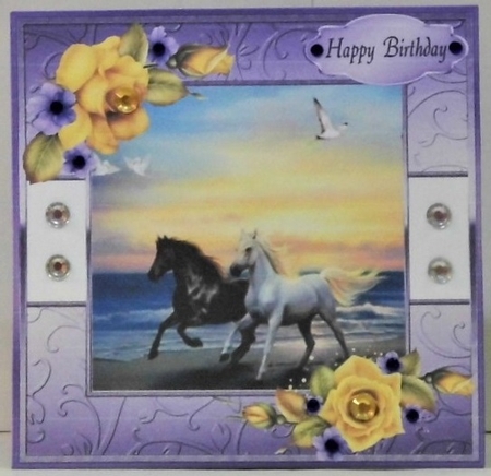Beach Horses by Hazel Underwood