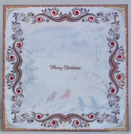 Christmas Snow is Falling Insert 2 by Hazel Underwood