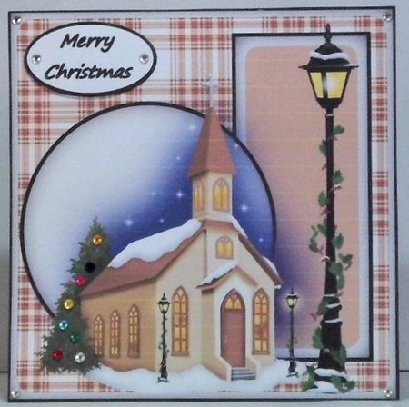Christmas in the church by Hazel Underwood