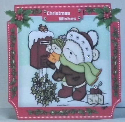 6, Sheet Christmas Animals Kit by Hazel Underwood