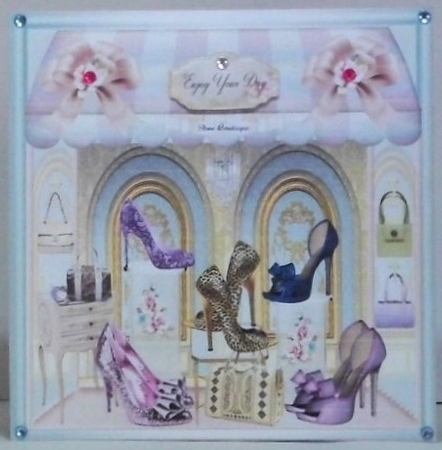 The Shoe Boutique Mini Page Kit by Hazel Underwood