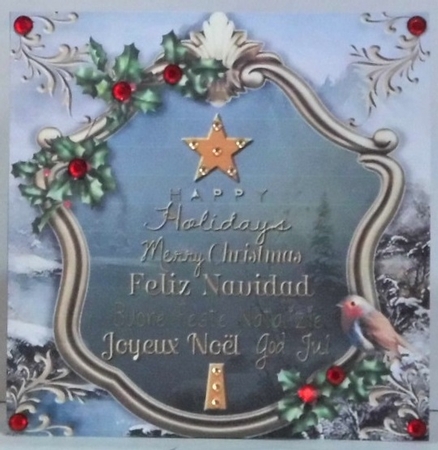 Christmas Tree Sentiments 4 by Hazel Underwood