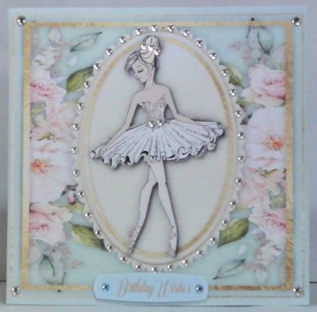 Beautiful Ballerina 1 by Hazel Underwood