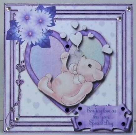 Teddy Love - Multi Occasions Card by Hazel Underwood