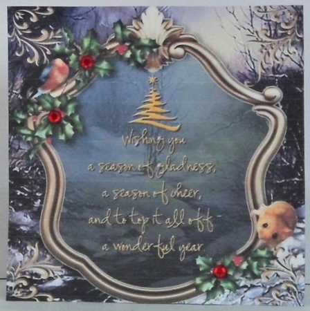 Christmas Tree Sentiments 10 by Hazel Underwood