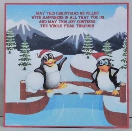 Merry Kissmas insert by Hazel Underwood