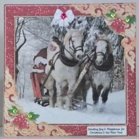GLITZY CHRISTMAS MULTI SENTIMENTS 4 by Hazel Underwood