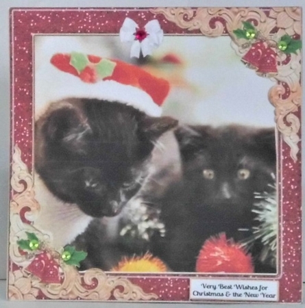 GLITZY CHRISTMAS MULTI SENTIMENTS 7 by Hazel Underwood