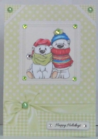 Cute Polar Bear Pals 5 by Hazel Underwood