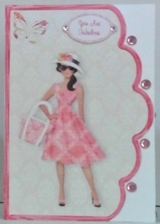 Simply Chic Scallope Edge Curve Card 1 by Hazel Underwood