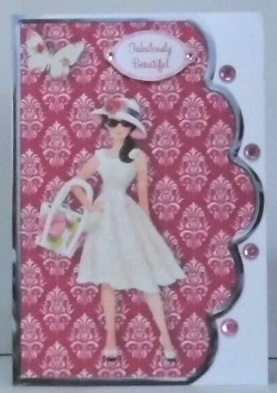 Simply Chic Scallope Edge Curve Card 2 by Hazel Underwood