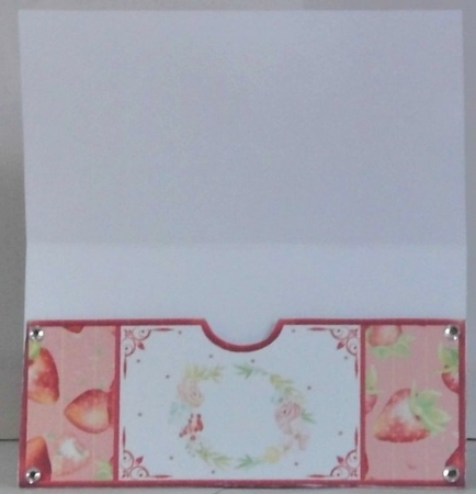 Strawberry Fairy Gift/Voucher/Money Wallet/Pocket/Envelope by Hazel Underwood