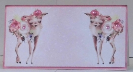 Deer in Spring Gift/Voucher/Money Wallet/Pocket/Envelope by Hazel Underwood